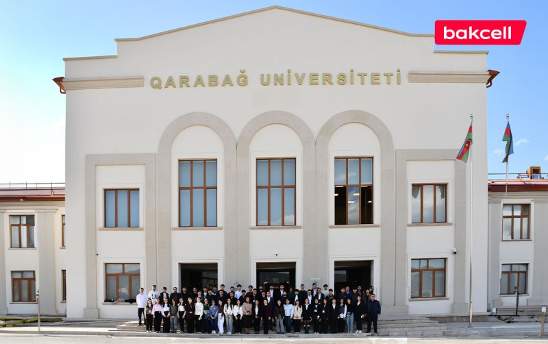 Bakcell və Gənclər Fondu Qarabağ Universitetində tələbələrlə görüş keçirdi